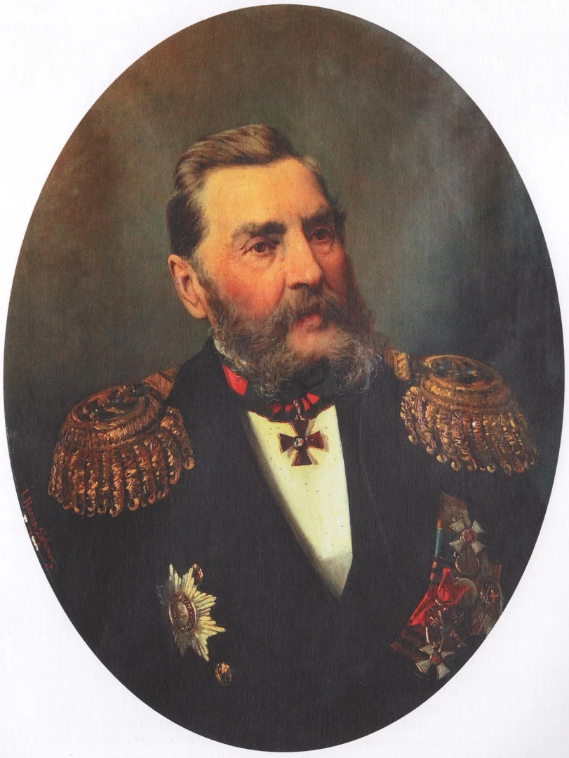 Julie Wilhelmine Hagen - Schwarz, Ritratto di Voevodsky Stepan Vasilievich